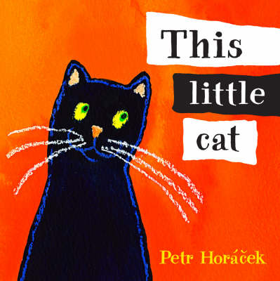 Book cover for This Little Cat Board Book