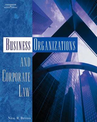 Book cover for Business Organizations and Corporate Law