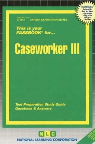 Cover of Caseworker III