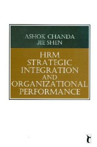 Cover of HRM Strategic Integration and Organizational Performance