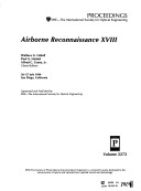 Book cover for Airborne Reconnaissance Xviii