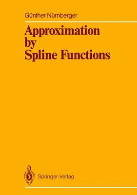 Book cover for Approximation by Spline Functions