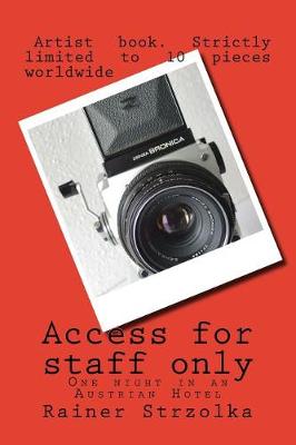 Book cover for Access for staff only