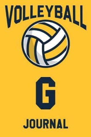 Cover of Volleyball Journal G