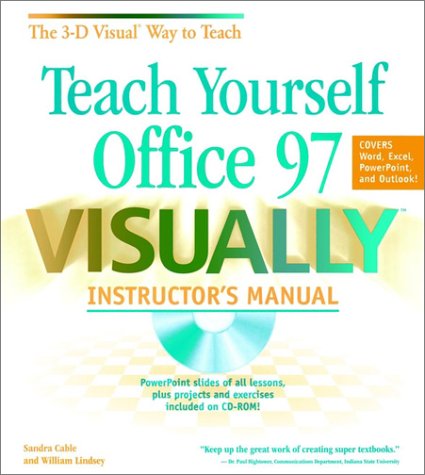 Book cover for Teach Yourself Office 97 Visually Instructor'S Man Ual