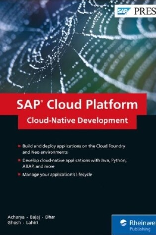 Cover of Cloud-Native App Dev w/SAP Cloud