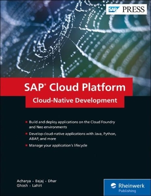 Book cover for Cloud-Native App Dev w/SAP Cloud