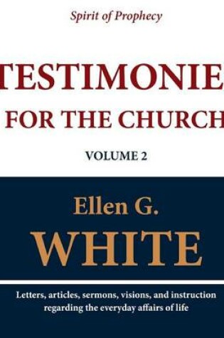 Cover of Testimonies for the Church (Volume 2)