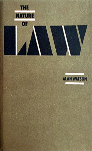 Book cover for The Nature of Law