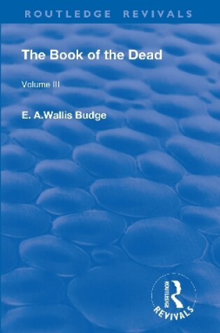 Cover of The Book of the Dead, Volume III