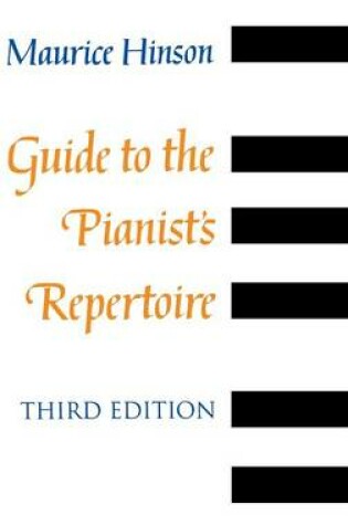 Cover of Guide to the Pianist's Repertoire, third edition