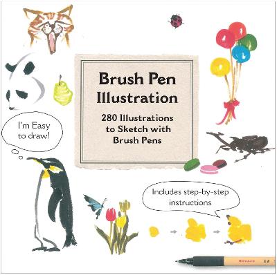 Book cover for Brush Pen Illustration