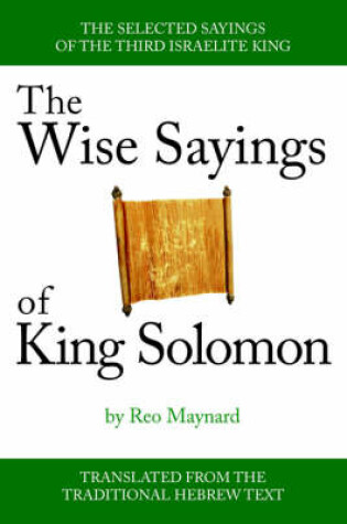 Cover of The Wise Sayings of King Solomon