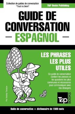 Cover of Guide de conversation Francais-Espagnol et dictionnaire concis de 1500 mots