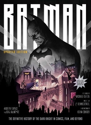 Book cover for Batman: The Definitive History of the Dark Knight in Comics, Film, and Beyond - Updated Edition