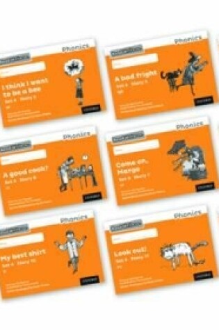 Cover of Read Write Inc. Phonics: Orange Set 4 Core Black & White Storybooks (Mixed Pack of 12)