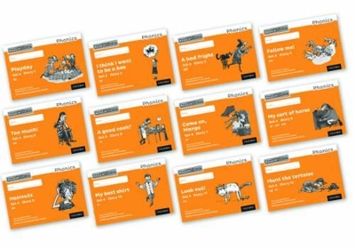 Book cover for Read Write Inc. Phonics: Orange Set 4 Core Black & White Storybooks (Mixed Pack of 12)