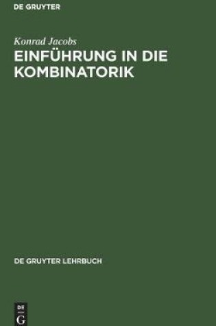 Cover of Einfuhrung in Die Kombinatorik