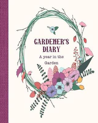 Book cover for Gardener's diary - A year in the garden