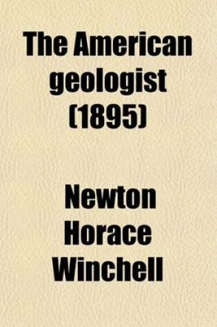 Cover of The American Geologist (Volume 15)