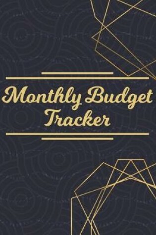 Cover of Monthly Budget Tracker