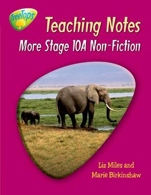 Book cover for Oxford Reading Tree: Level 10 Pack A: Treetops Non-fiction: Teaching Notes