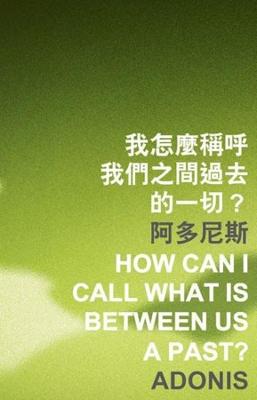 Cover of How Can I Call What Is Between Us a Past?