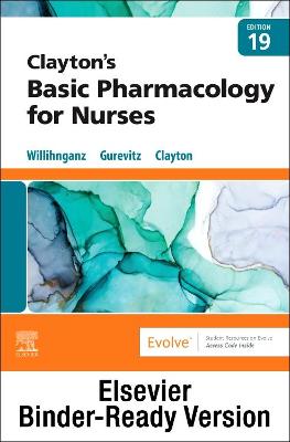 Book cover for Clayton's Basic Pharmacology for Nurses - Binder Ready