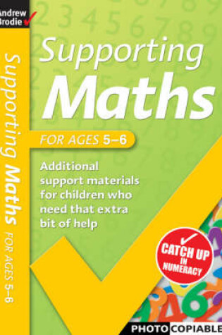 Cover of Supporting Maths for Ages 5-6