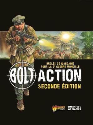 Book cover for Bolt Action 2 rulebook (French)