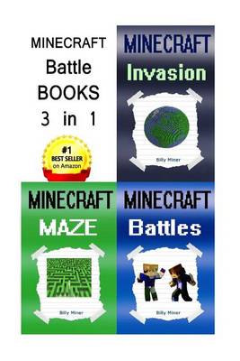 Book cover for Minecraft Battle Books