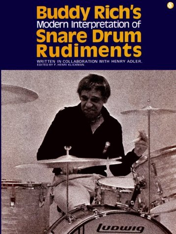 Cover of Buddy Rich's Modern Interpretation of Snare Drum Rudiments