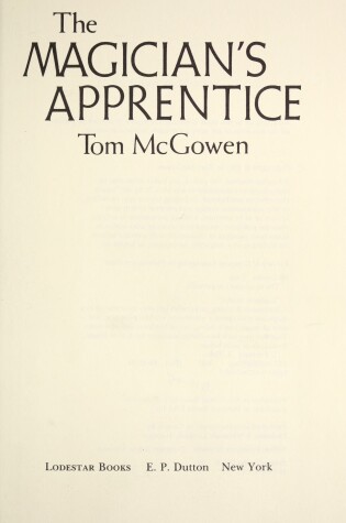 Cover of Mcgowen Tom : Magician'S Apprentice (Hbk)