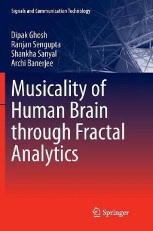 Cover of Musicality of Human Brain through Fractal Analytics
