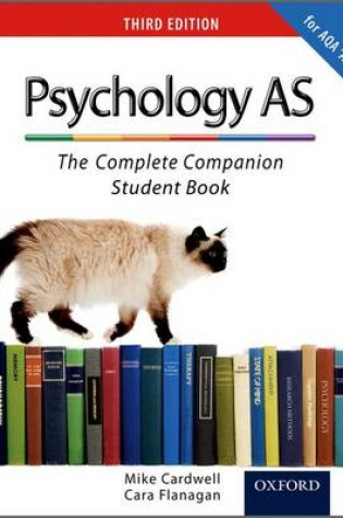 Cover of The Complete Companions: AS Student Book for AQA A Psychology