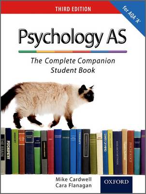 Book cover for The Complete Companions: AS Student Book for AQA A Psychology