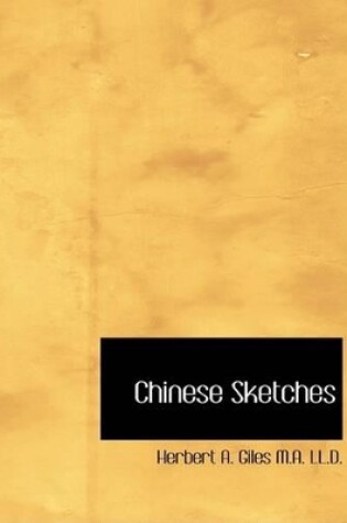 Cover of Chinese Sketches