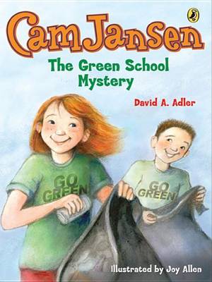 Book cover for CAM Jansen and the Green School Mystery #28