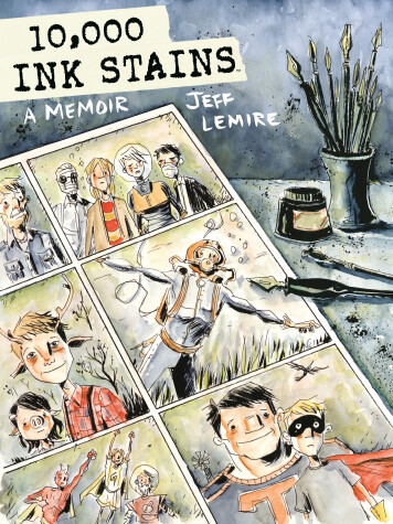 Book cover for 10,000 Ink Stains: A Memoir