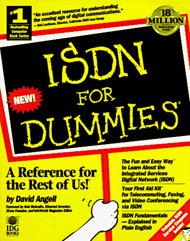 Book cover for ISDN For Dummies