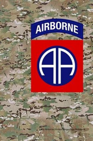 Cover of 82nd Airborne Division Camouflage Notebook