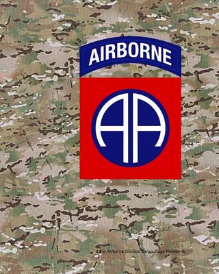 Book cover for 82nd Airborne Division Camouflage Notebook