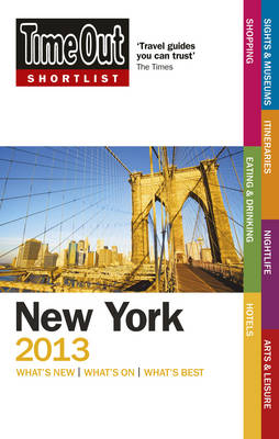 Book cover for Time Out Shortlist New York 2013