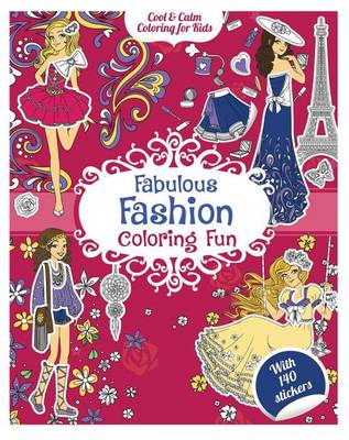 Book cover for Fabulous Fashion Coloring Fun