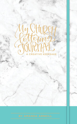 Book cover for My Church Lettering Journal