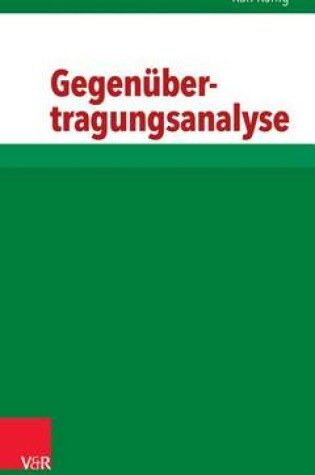 Cover of Gegen Bertragungsanalyse