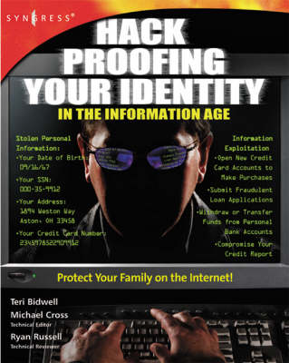 Book cover for Hack Proofing Your Identity In The Information Age