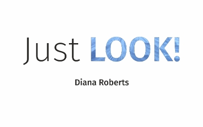 Book cover for Just LOOK!