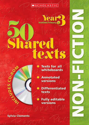Book cover for 50 Shared Non Fiction Texts for Year 03