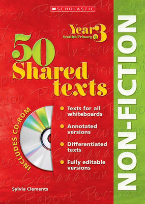 Cover of 50 Shared Non Fiction Texts for Year 03